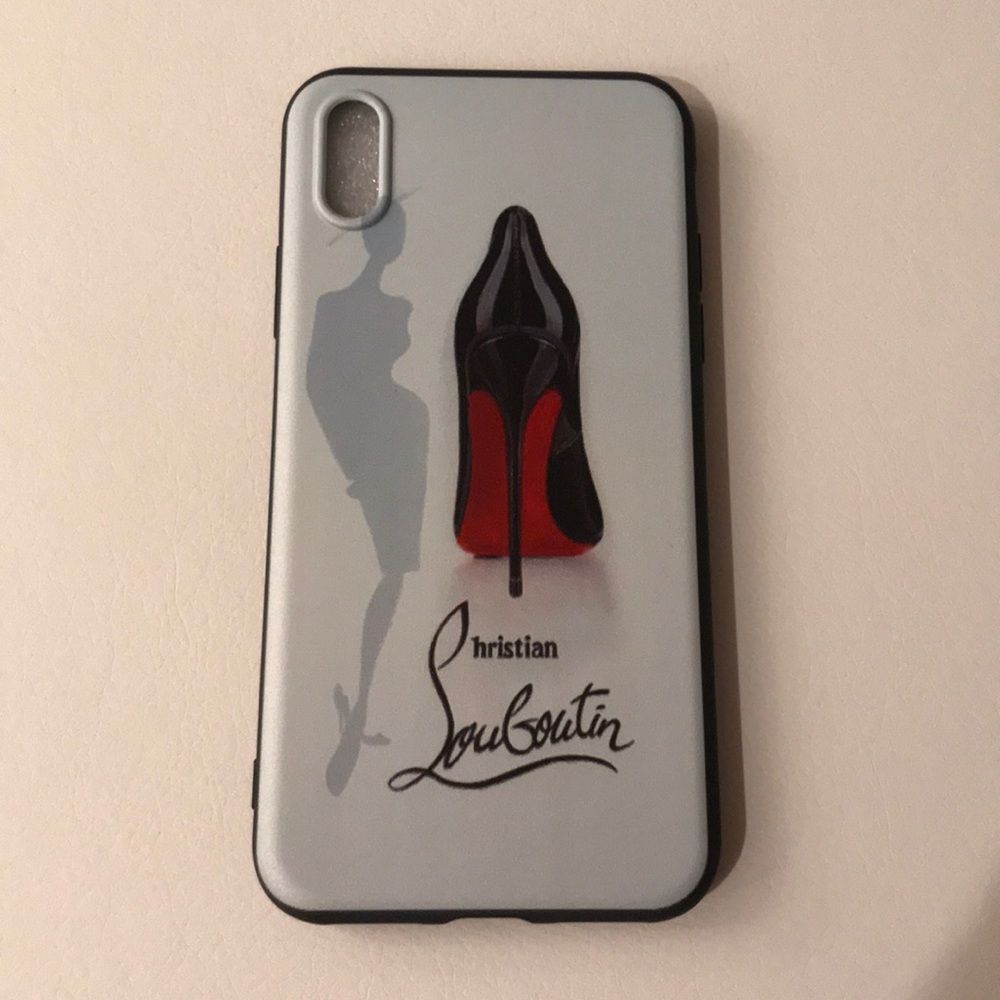 Red Bottom Shoe iPhone X or XS Case